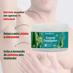 DepilaSoft™ – Creme Depilador Corpo & Rosto com Aloe Vera