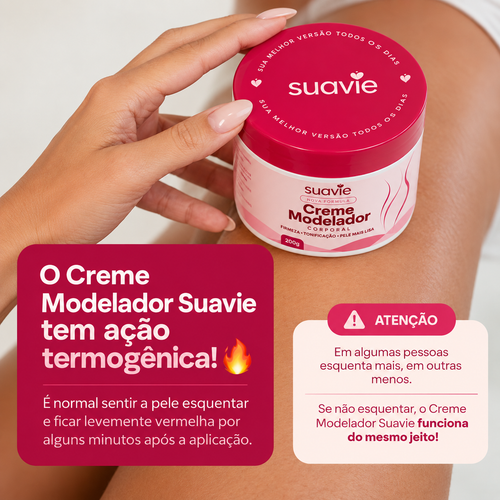 Creme Corporal Anticelulite e Antiestrias Suavie™