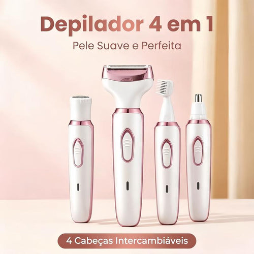 Depilador Elétrico 4 em 1 - SuavieFlex™