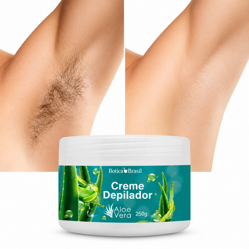 DepilaSoft™ – Creme Depilador Corpo & Rosto com Aloe Vera