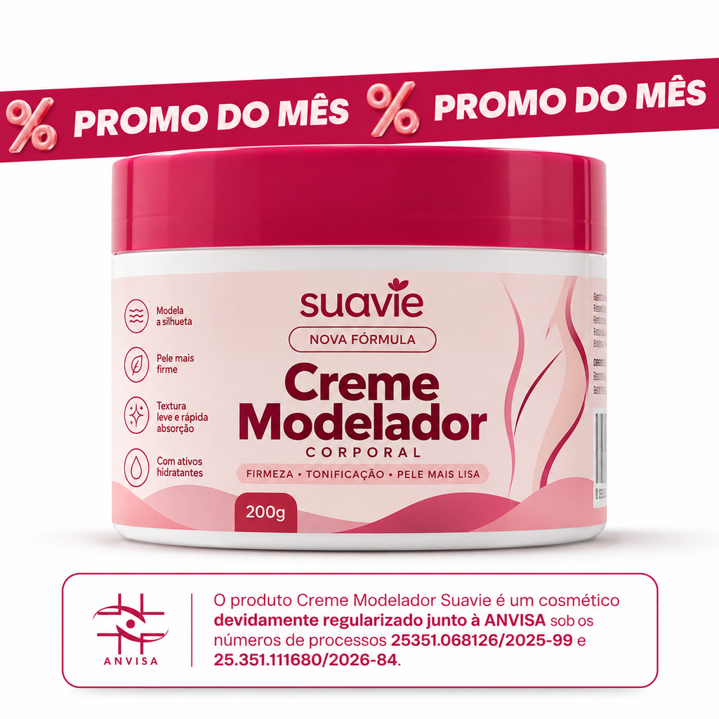 Creme Corporal Anticelulite e Antiestrias Suavie™