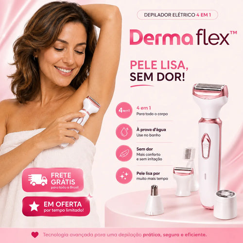 Depilador Elétrico 4 em 1 - SuavieFlex™